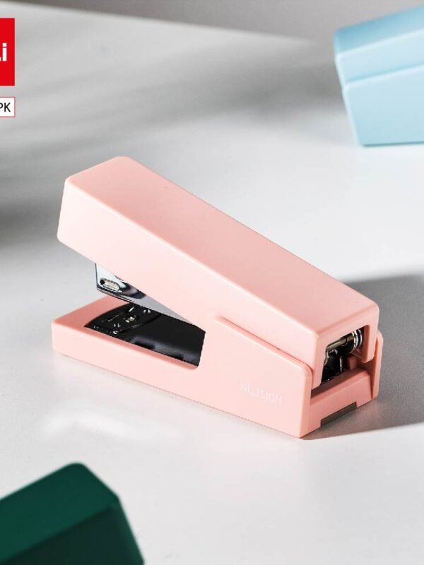 ديلي خرازة مكتبية هيدروليك - 25 صفحة - كبسة - 24/6 & 26/6 - (أبيض - رمادي - زهري - أخضر) - ENS084